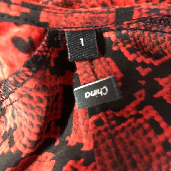 The Kooples Dress Snake Print Dress Small - Picture 15 of 16